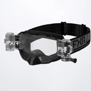 FXR Maverick Roll-Off Goggles - Black Ops